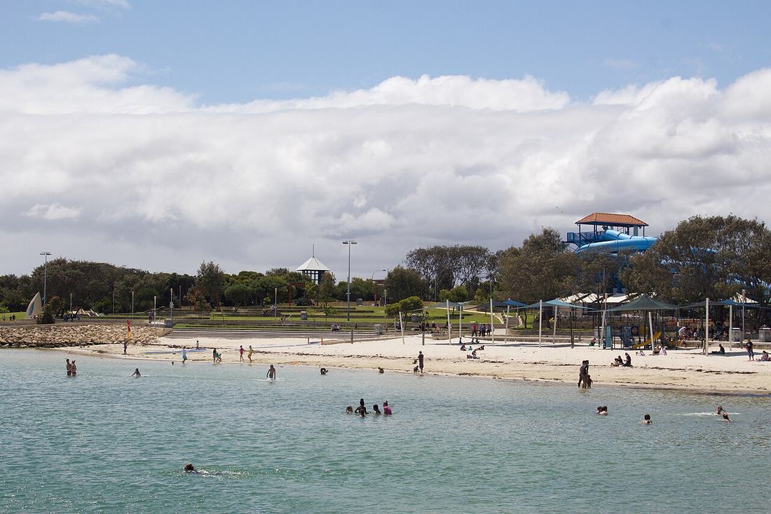 Hillarys Boat Harbour beach in Western Australia